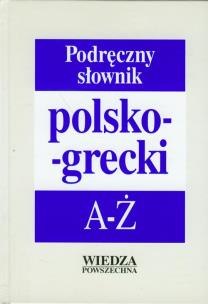 Okładka książki Podręczny słownik polsko-grecki A-Ż