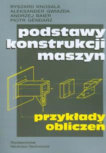 Okładka książki Podstawy konstrukcji maszyn