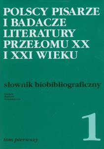 Okładka książki Polscy pisarze i badacze literatury przełomu XX i XXI wieku