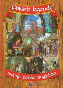 Okładka książki Polskie legendy wersja polsko - angielska FENIX