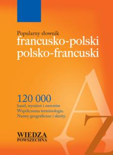 Okładka książki Popularny słownik francusko-polski polsko-francuski