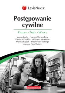 Okładka książki Postępowanie cywilne