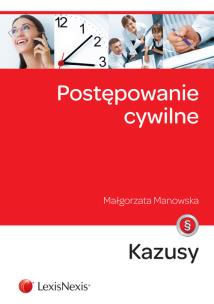 Okładka książki Postępowanie cywilne Kazusy