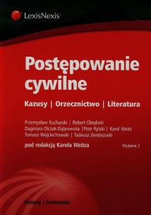 Okładka książki Postępowanie cywilne