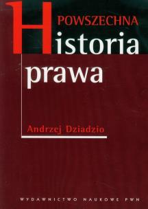 Okładka książki Powszechna historia prawa