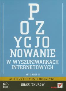 Okładka książki Pozycjonowanie w wyszukiwarkach internetowych