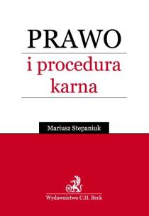 Okładka książki Prawo i procedura karna