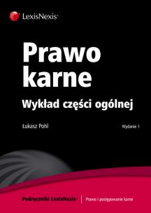 Okładka książki Prawo karne Wykład części ogólnej