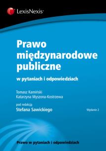 Okładka książki Prawo międzynarodowe publiczne w pytaniach i odpowiedziach