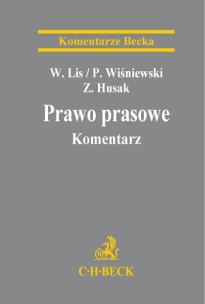 Okładka książki Prawo prasowe Komentarz