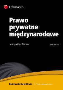 Okładka książki Prawo prywatne międzynarodowe
