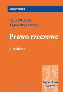 Okładka książki Prawo rzeczowe