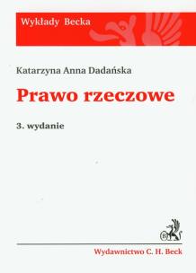Okładka książki Prawo rzeczowe