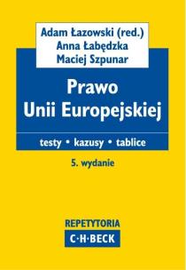 Okładka książki Prawo Unii Europejskiej