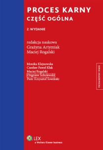 Okładka książki Proces karny, część ogólna