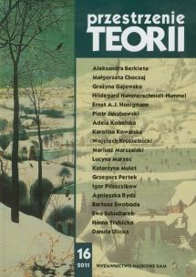 Opakowanie Przestrzenie Teorii 16/2011