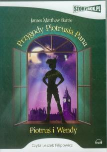Okładka książki Przygody Piotrusia Pana Piotruś i Wendy - Audiobook