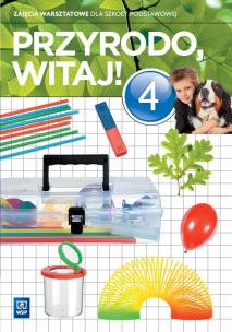 Okładka książki Przyroda SP Przyrodo Witaj 4 Zaj.warsztatowe NPP