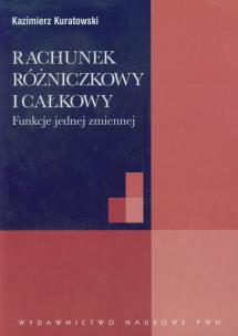 Okładka książki Rachunek różniczkowy i całkowy