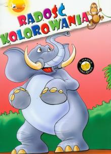 Opakowanie Radość kolorowania słoń