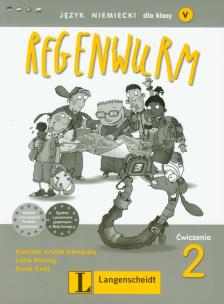 Okładka książki Regenwurm 2 Ćwiczenia z płytą CD Język niemiecki