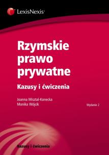 Okładka książki Rzymskie prawo prywatne Kazusy i ćwiczenia