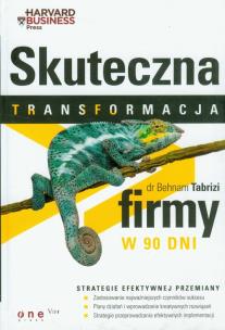 Okładka książki Skuteczna transformacja firmy w 90 dni