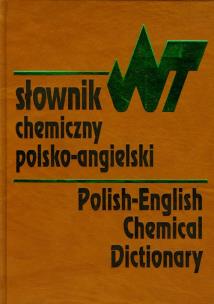 Opakowanie Słownik chemiczny polsko angielski