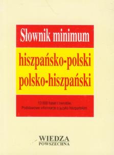 Okładka książki Słownik minimum hiszpańsko-polski polsko-hiszpański