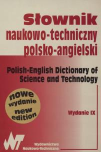 Opakowanie Słownik naukowo-techniczny polsko-angielski