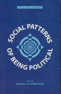 Opakowanie Social patterns od being political