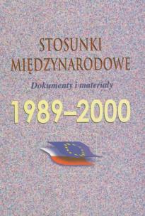 Opakowanie Stosunki międzynarodowe 1989-2000