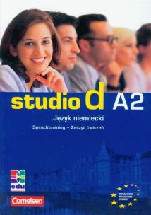 Okładka książki Studio d A2 Język niemiecki Zeszyt ćwczeń