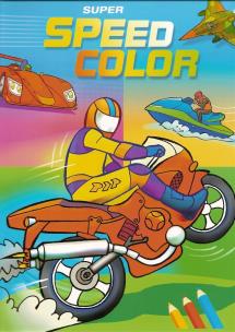 Okładka książki SUPER SPEED COLOR - Motor