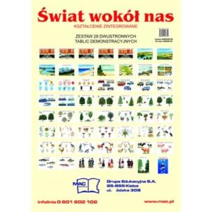 Opakowanie Świat wokół nas Zestaw 28 dwustronnych tablic demonstracyjnych