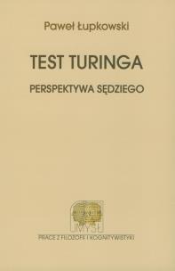 Okładka książki Test Turinga