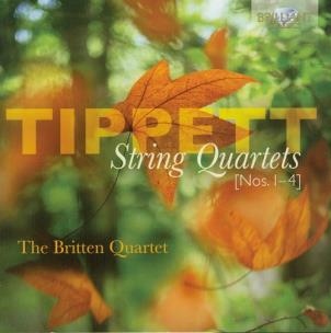Okładka książki Tippett: String Quartets Nos.1-4