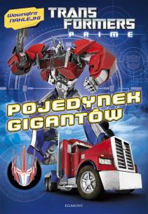 Okładka książki Transformers. Pojedynek gigantów