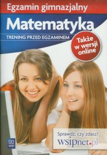 Okładka książki Trening przed egzaminem - Matematyka WSiP
