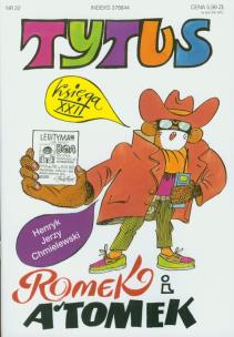 Okładka książki Tytus, Romek i A'Tomek. Księga 22 w. 2011