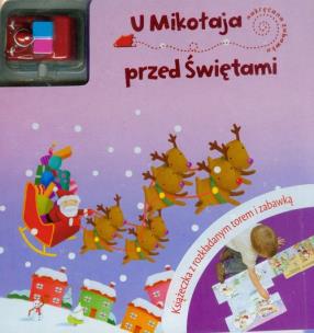Okładka książki U Mikołaja przed Świętami