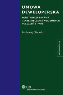 Okładka książki Umowa deweloperska