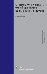 Okładka książki Umowy w zakresie współczesnych sztuk wizualnych