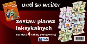 Opakowanie und so weiter Zestaw plansz leksykalnych dla klasy 4 szkoły podstawowej
