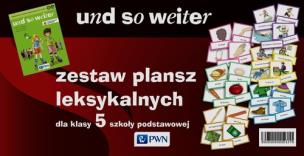 Opakowanie und so weiter Zestaw plansz leksykalnych dla klasy 5 szkoły podstawowej