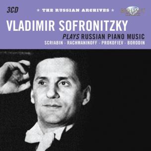 Okładka książki Vladimir Sofronitzky plays Russian Piano Music