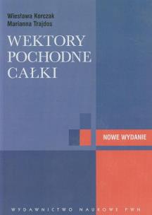 Okładka książki Wektory pochodne całki
