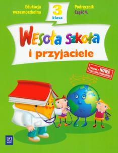 Okładka książki Wesoła szkoła i przyjaciele 3/4 pod WSiP