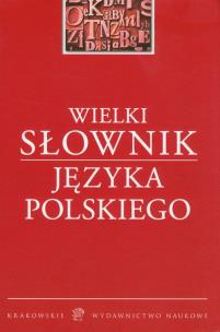 Okładka książki Wielki słownik Języka Polskiego KWN