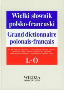 Okładka książki Wielki słownik polsko-francuski tom 2 L-Ó